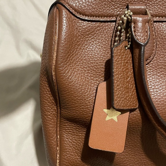 Coach Rowan Leather Satchel - Picture 6 of 7